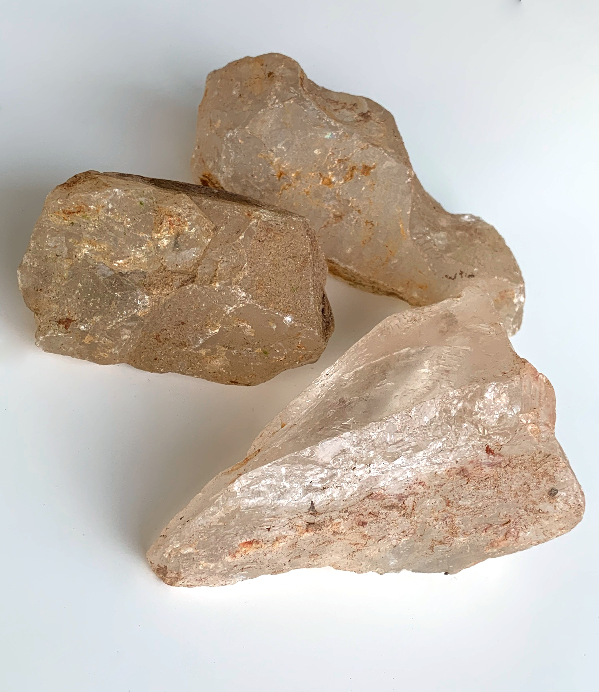 Bergkristall • 1 kg • Rohsteine, unbehandelt